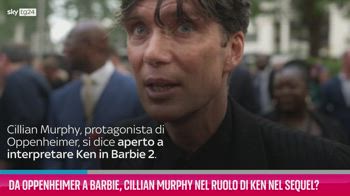 VIDEO Cillian Murphy pronto al ruolo di Ken in Barbie 2?