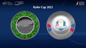 Moneta tridimensionale da 10 euro celebra la Ryder Cup