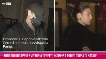 VIDEO Leonardo DiCaprio e Vittoria Ceretti, insieme a Parigi