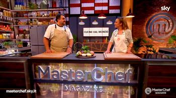 Chef Roy Caceres e Dalia Rivolta a MasterChef Magazine