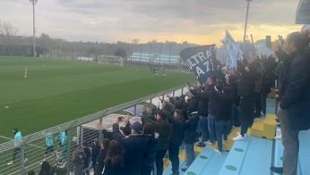 lazio tifosi formello derby coppa italia