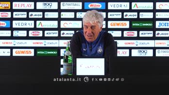 CONF GASPERINI SU RIGORI MAI AD ATALANTA PRE COPPA ITALIA