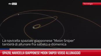 Spazio, navicella Giappone Moon Sniper verso allunaggio