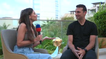 argentina scaloni globe soccer awards intervista