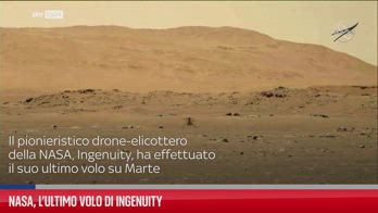 Nasa, l’ultimo volo di Ingenuity