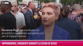 VIDEO Oppenheimer, l’incidente durante la scena di sesso 