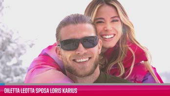 VIDEO Diletta Leotta sposa Loris Karius