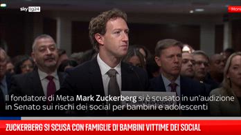 Zuckerberg si scusa con famiglie di bimbi vittime dei social