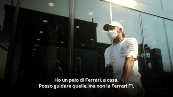 INTV HAMILTON 2021 SU FERRARI