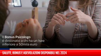 Salute, bonus e agevolazioni disponibili nel 2024