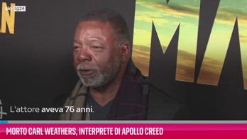 VIDEO Morto Carl Weathers, interprete di Apollo Creed