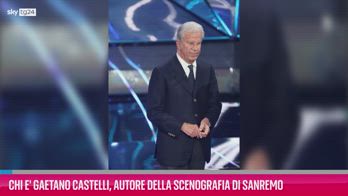 Chi è Gaetano Castelli, architetto scenografia Sanremo 2024