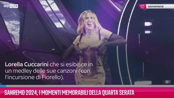 VIDEO Sanremo 2024, i momenti memorabili della quarta serata