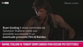 VIDEO Rambo, Stallone candida Ryan Gosling per sostituirlo