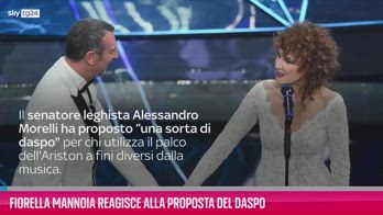 VIDEO Fiorella Mannoia reagisce alla proposta del daspo