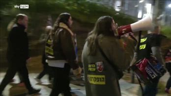 Proteste a Tel Aviv, contestato il governo guidato da Netanyahu