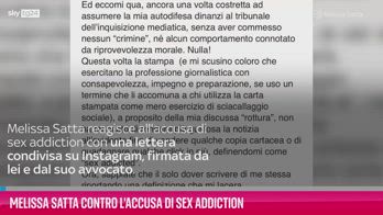 VIDEO Melissa Satta contro l'accusa di sex addiction