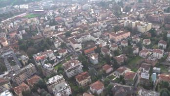 Maltempo in Veneto, Skytg24 sorvola Vicenza a bordo di un elicottero della GdF