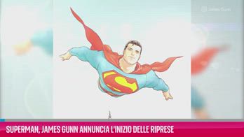 VIDEO Superman, James Gunn annuncia l'inizio delle riprese