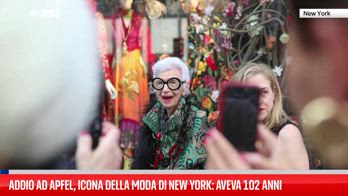 Usa, l'icona della moda di New York Iris Apfel � morta a 102 anni
