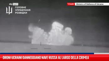 Ucraina, droni affondano pattugliatore russo nel Mar Nero