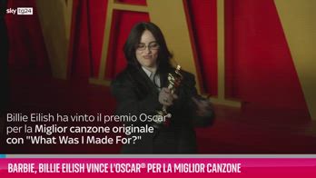 VIDEO Billie Eilish vince l'Oscar® per la Miglior canzone