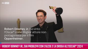 VIDEO Robert Downey Jr., all'Oscar®️ 2024