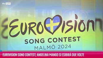 VIDEO Eurovision, Angelina Mango si esibirà due volte