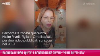 VIDEO Barbara D'Urso querela contro Naike Rivelli
