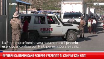 Repubblica Dominicana schiera l?esercito al confine con Haiti