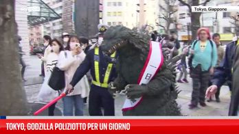A Tokyo Godzilla poliziotto per un giorno