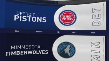 NBA Highlights: Minnesota-Detroit 106-91