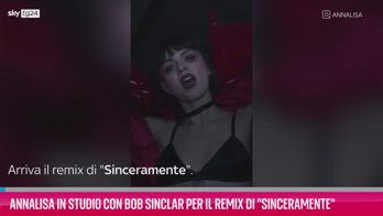 VIDEO Annalisa con Bob Sinclar per remix di "Sinceramente"