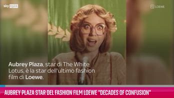 VIDEO Aubrey Plaza star film Loewe "Decades of Confusion"