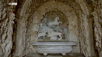ERROR! Restauri, riapre la grotta degli animali nella Villa Medicea di Castello