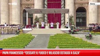 La messa di Pasqua di Papa Francesco