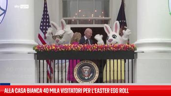 Usa, 40mila alla Casa Bianca per l'Easter egg roll