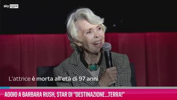 VIDEO Addio a Barbara Rush, star di "Destinazione...Terra!"