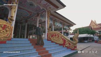 Pechino Express, Costantino accoglie le coppie in Laos