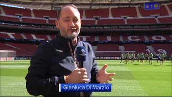 COLL DI MARZIO SU ALLENAMENTO ATLETICO VIGILIA