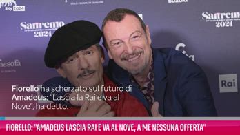 VIDEO Fiorello: "Amadeus lascia Rai, a me nessuna offerta"