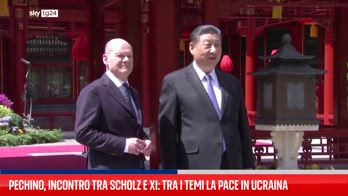 Il cancelliere tedesco Scholz da Xi Jinping a Pechino