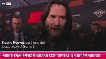 VIDEO Sonic 3, Keanu Reeves doppierà  un nuovo personaggio