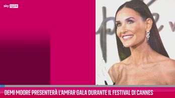 VIDEO Demi Moore presenterà l'amfAR Gala a Cannes