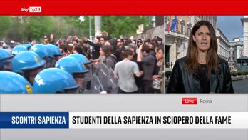 Timeline, Scontri Sapienza, studenti in sciopero della fame