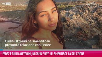 VIDEO Fedez e Giulia Ottorini, nessun flirt: lei smentisce