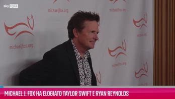 VIDEO Michael J. Fox elogia Taylor Swift e Ryan Reynolds