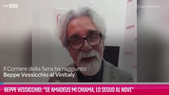 VIDEO Beppe Vessicchio: "Se Amadeus mi chiama, lo seguo"