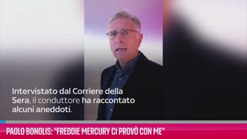 VIDEO Paolo Bonolis: "Freddie Mercury ci provÃ² con me"