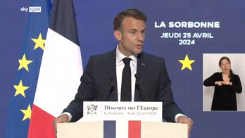 Europee 2024, Macron: l'Europa è mortale, dipende da noi